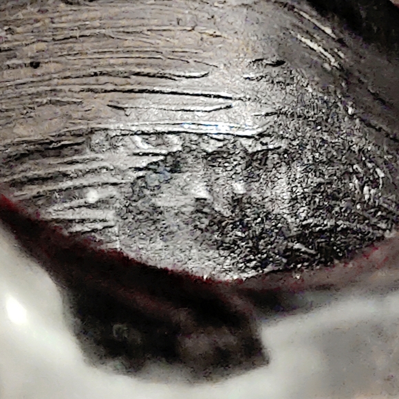 Vintage Blue/Purple Domed Crystal Cocktail Ring- 7 - Picture 3 of 6